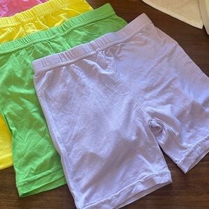 Bike shorts bundle  box 5 pair size 4/5